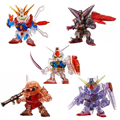 ガシャポン戦士DASH 機動戦士ガンダム展限定クリアカラーver. 【バンダイ】