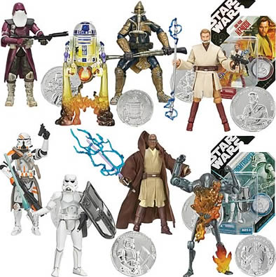 スター・ウォーズ 30周年記念ベーシックフィギュア第1弾＆コイン