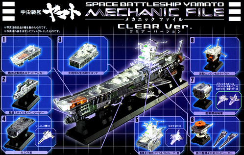宇宙戦艦ヤマト メカニックファイル 【BANDAI】
