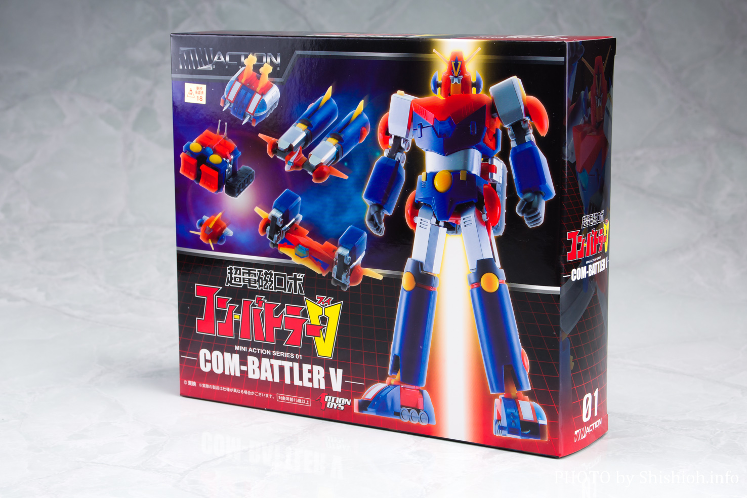 レビュー】ミニアクションフィギュア 超電磁ロボ コン・バトラーV