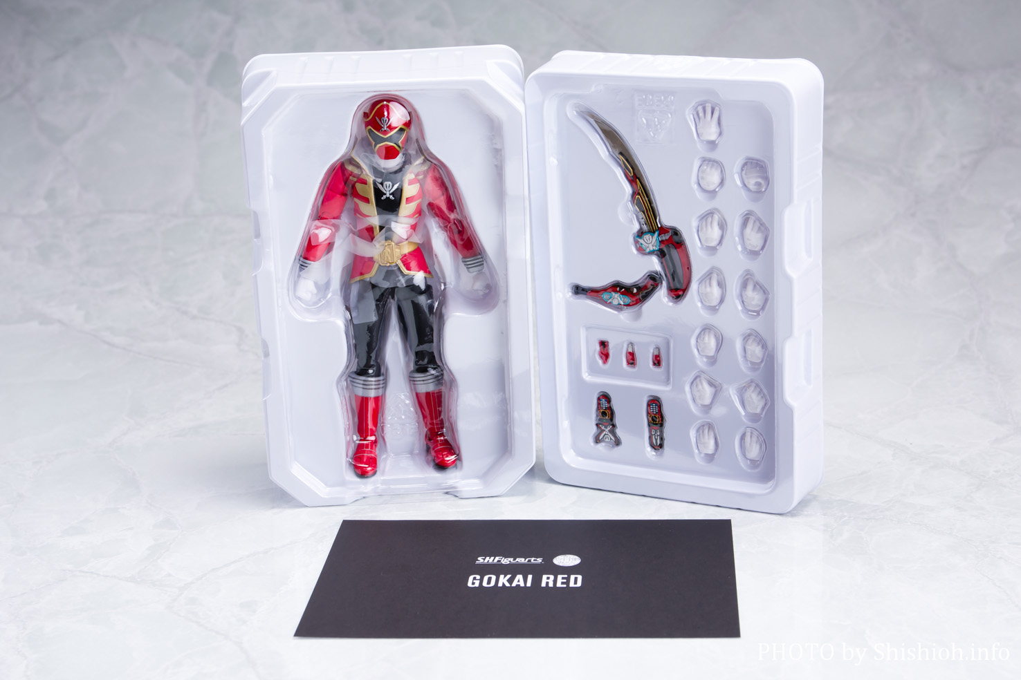 レビュー】S.H.Figuarts（真骨彫製法） ゴーカイレッド