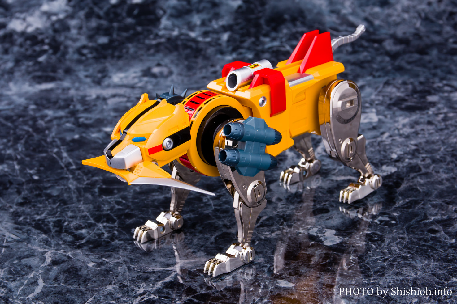 レビュー】超合金魂 GX-71 百獣王ゴライオン(武器・台座)