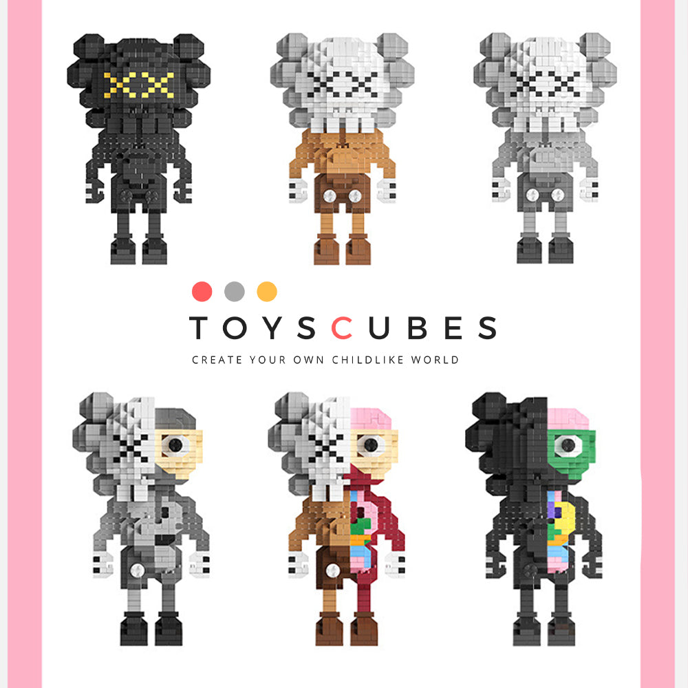 カウズ KAWS Companion Open Edition Vinyl Figure 互換性ブロック223