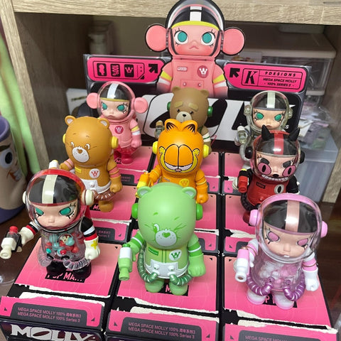 SPACE MOLLY MEGA 100% Series 3 Whole Set Opened – TOYSEZ