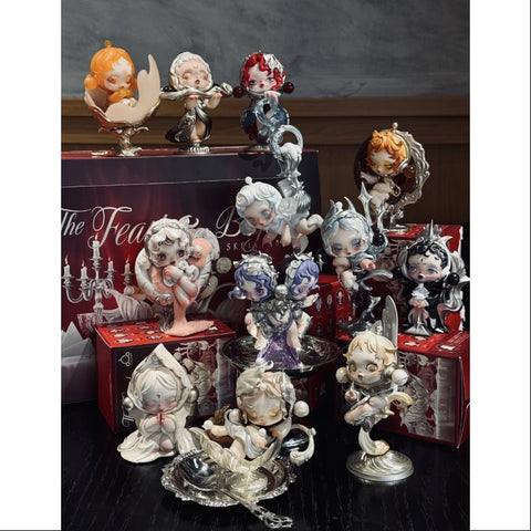 Skullpanda The Feast Begins Series Whole Set Opened – TOYSEZ