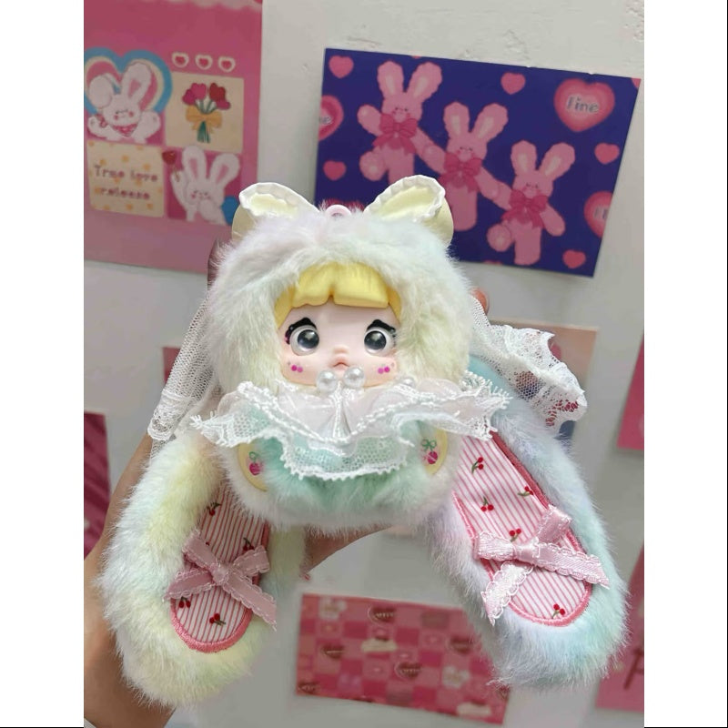 Nommi Baby Sweetheart Bunny Vinyl Plush Pendant Series Secret