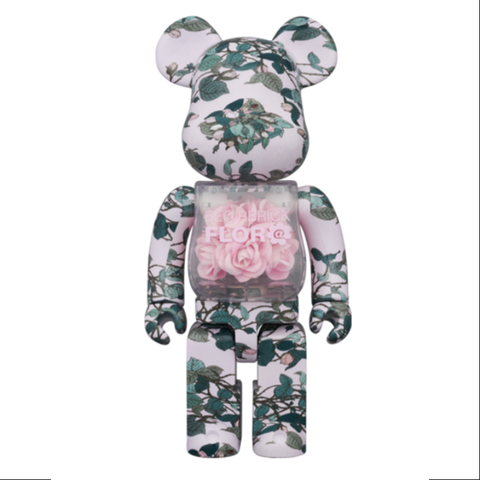 Bearbrick FOLR@ Pink Rose 400% Be@rbrick 2024 Limited – TOYSEZ