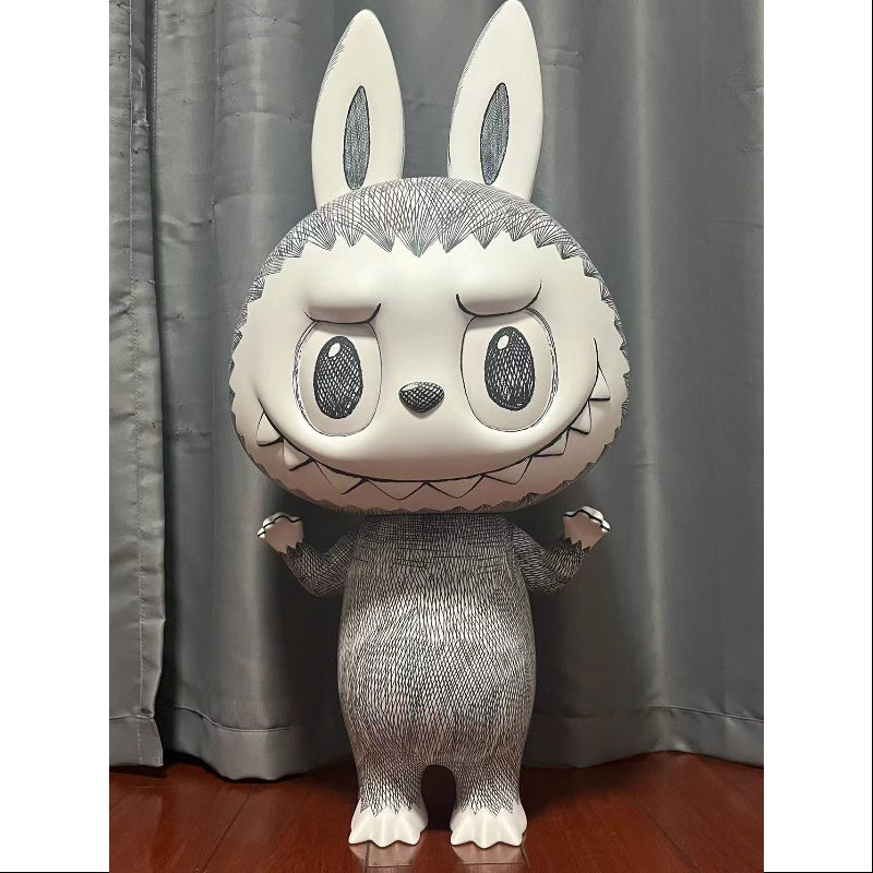 Labubu The Monsters MEGA Labubu 1000% Sketch 2024 LIMITED – TOYSEZ