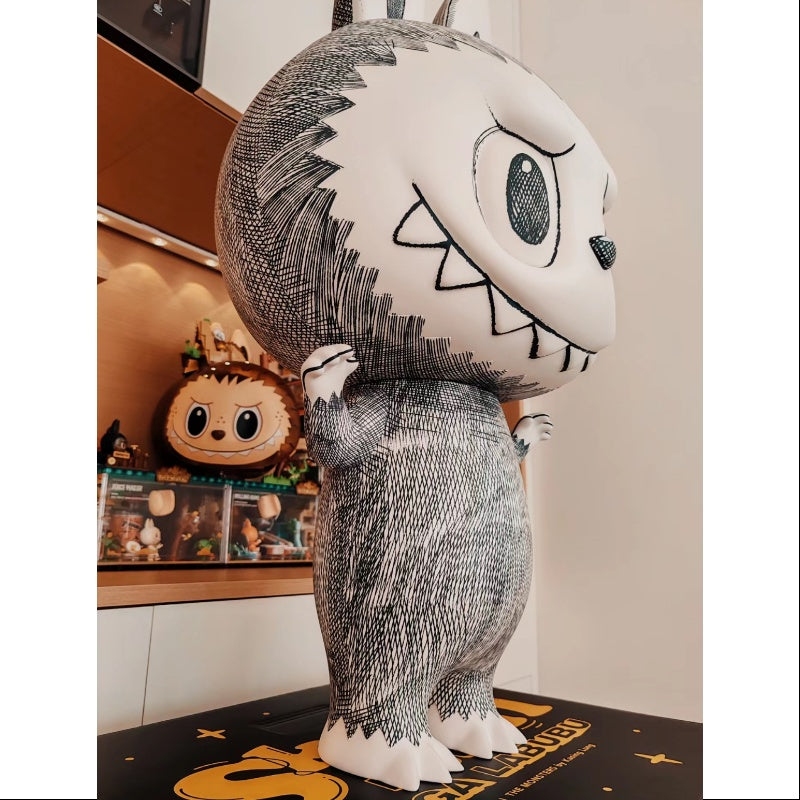 Labubu The Monsters MEGA Labubu 1000% Sketch 2024 LIMITED – TOYSEZ