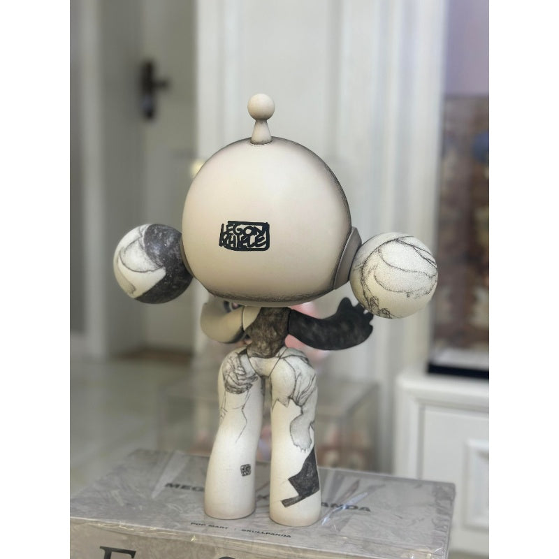 MEGA α SKULLPANDA Egon Schiele 400% Limited Figurine – TOYSEZ