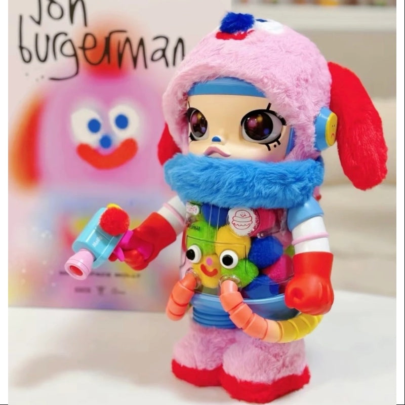 MEGA SPACE MOLLY 400% Jon Burgerman 2025 Limited Edition – TOYSEZ
