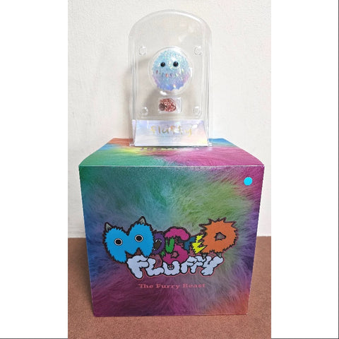 INSTINCTOY Monster Fluffy & Fluffy Set Lavender Sky LIMITED