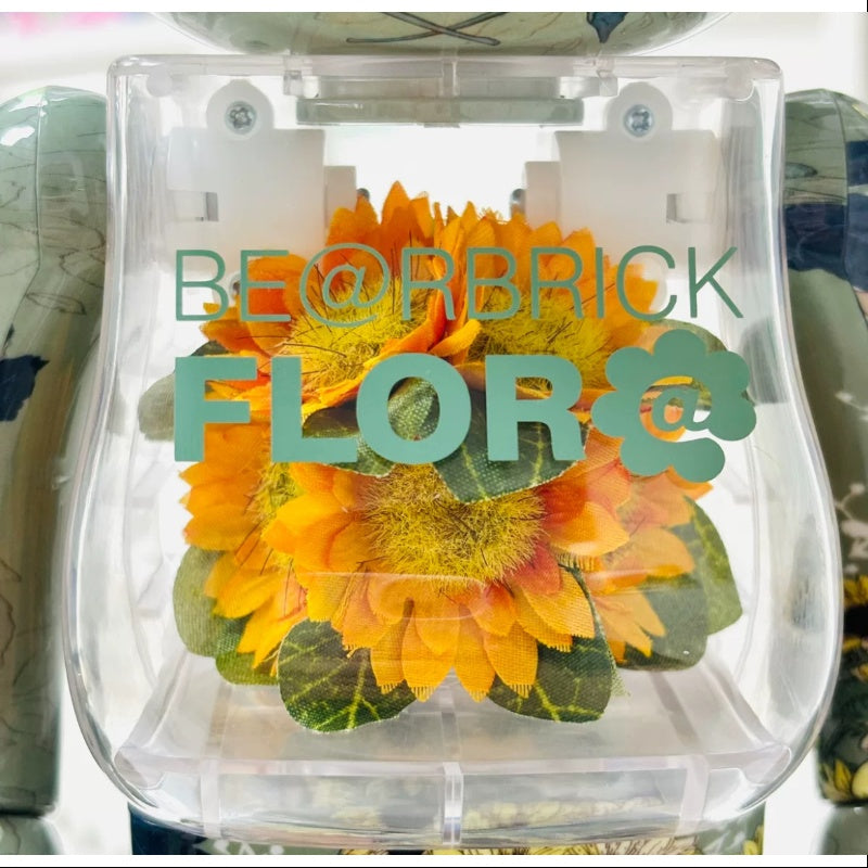 Bearbrick FOLR@ Sunflower 400% Be@rbrick 2024 Limited – TOYSEZ