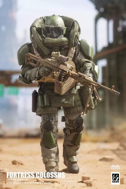 SALVO Series SA02 Fortress Colossus 1/12 Action Figure JAPAN