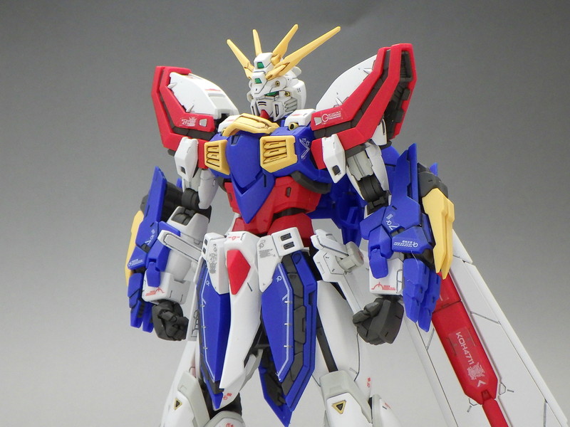 RGゴッドガンダム 簡単仕上げで作製 | 意識低い系モデリング