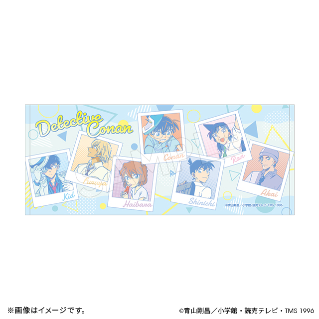 名探偵コナン サマータイムver. フェイスタオル 名探偵コナン トムス