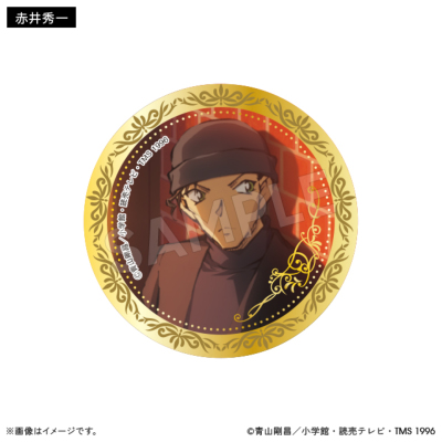 名探偵コナン ブラインド箔押し缶バッジ メモリアル/イルミネーション