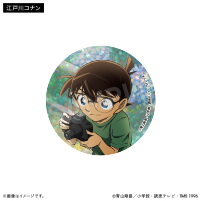 名探偵コナン ブラインドホロ缶バッジ メモリアル/カメラver.(全6種