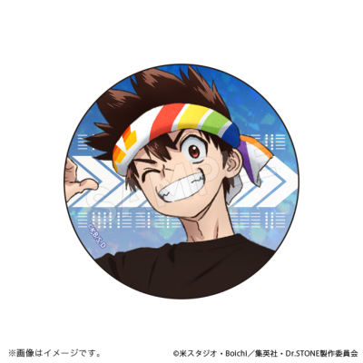 Dr.STONE ホログラム缶バッジコレクション 石の宴ver.(全5種) Dr