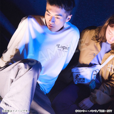 ルパン三世 長袖Tシャツ PART1~6 アイボリー／Apparel Edition ルパン