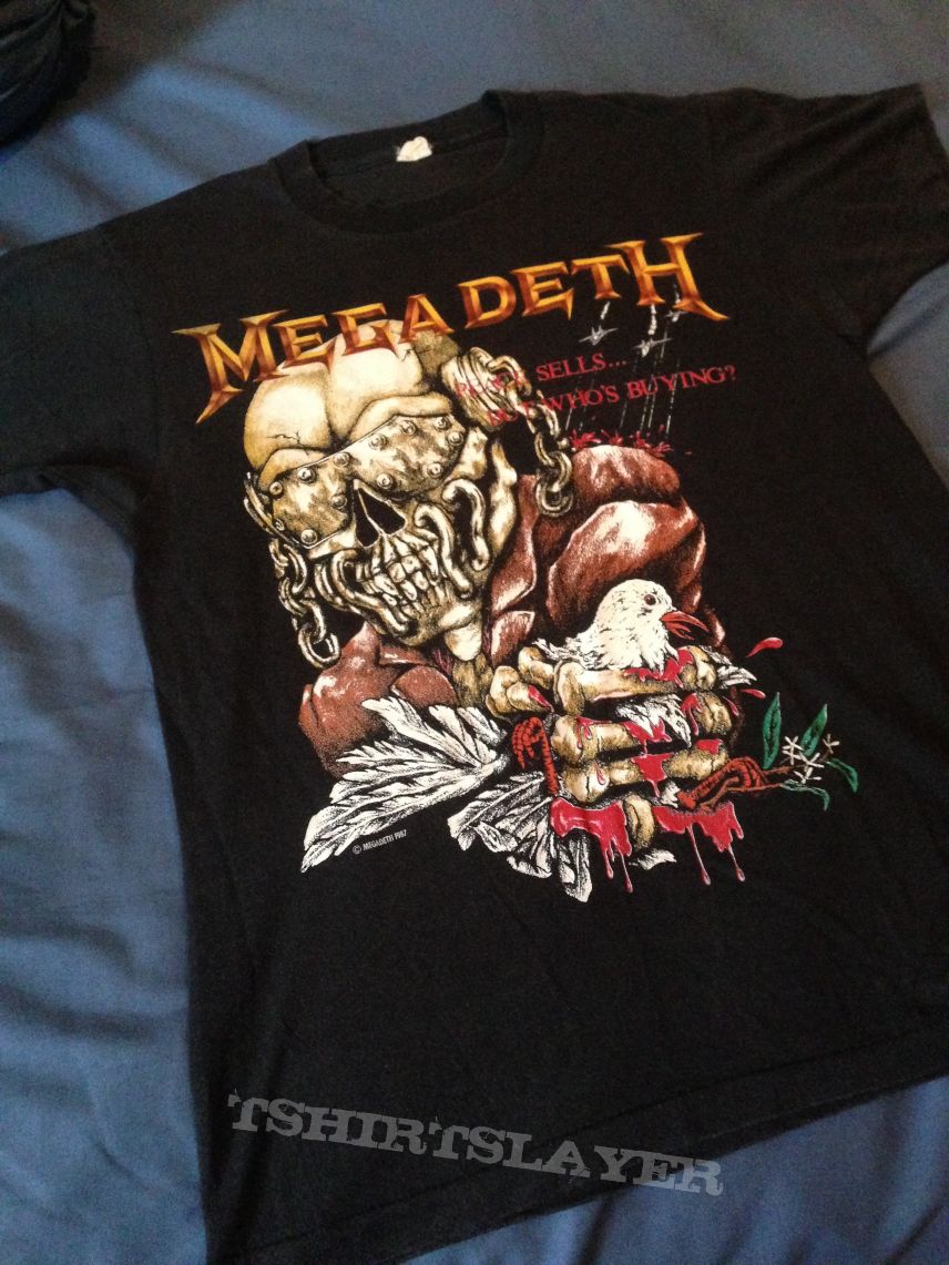 Megadeth Wake Up Dead 1987 Tour T-Shirt | TShirtSlayer TShirt and