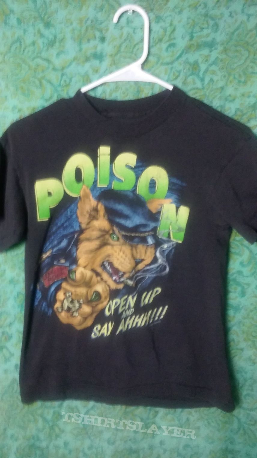 Poison- open up and say ahh | TShirtSlayer TShirt and BattleJacket
