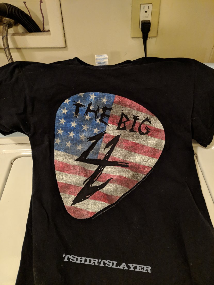 Metallica The Big 4 - NYC Yankee Stadium (Bronx) 2011 guitar pick