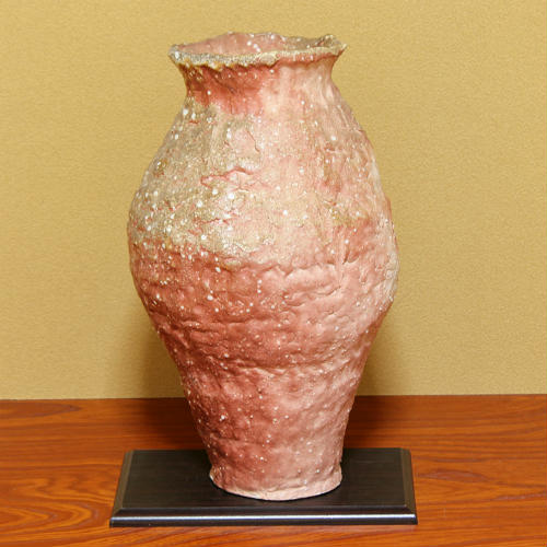 楽天市場】信楽焼 穴窯 登り窯 花瓶 自然釉 緋色 スカーレット 薪 在庫