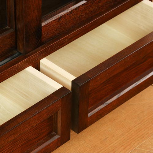 楽天市場】旭川家具 山室家具製作所 民芸家具 北の匠 No.7,8 書棚引戸