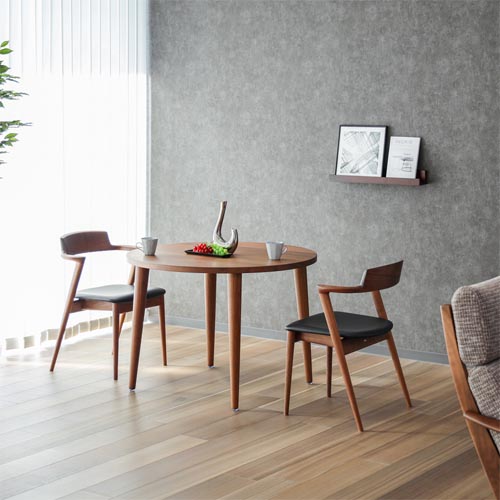 楽天市場】飛騨家具 HIDA 飛騨産業 Jin Dining 侭ダイニング 丸形天板