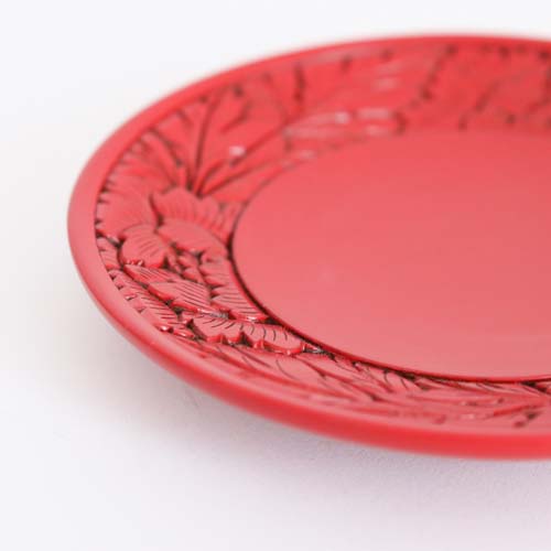 楽天市場】村上木彫堆朱 藤井漆工 銘々皿 伝統工芸品 プレート