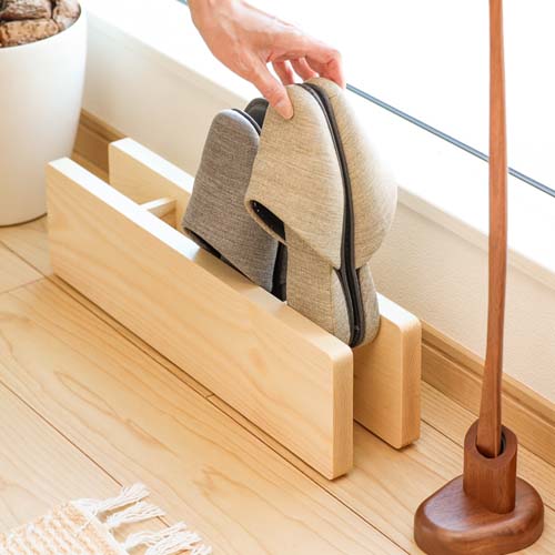 楽天市場】飛騨クラフト kochi コチ スリッパラック 国産クラフト 木製