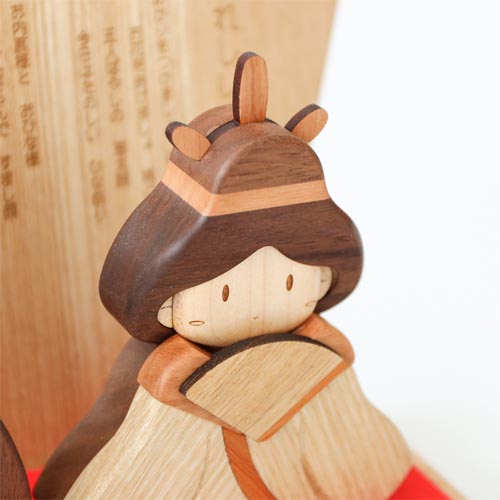 楽天市場】旭川クラフト sasaki ササキ工芸 木製ひな人形 DXセット