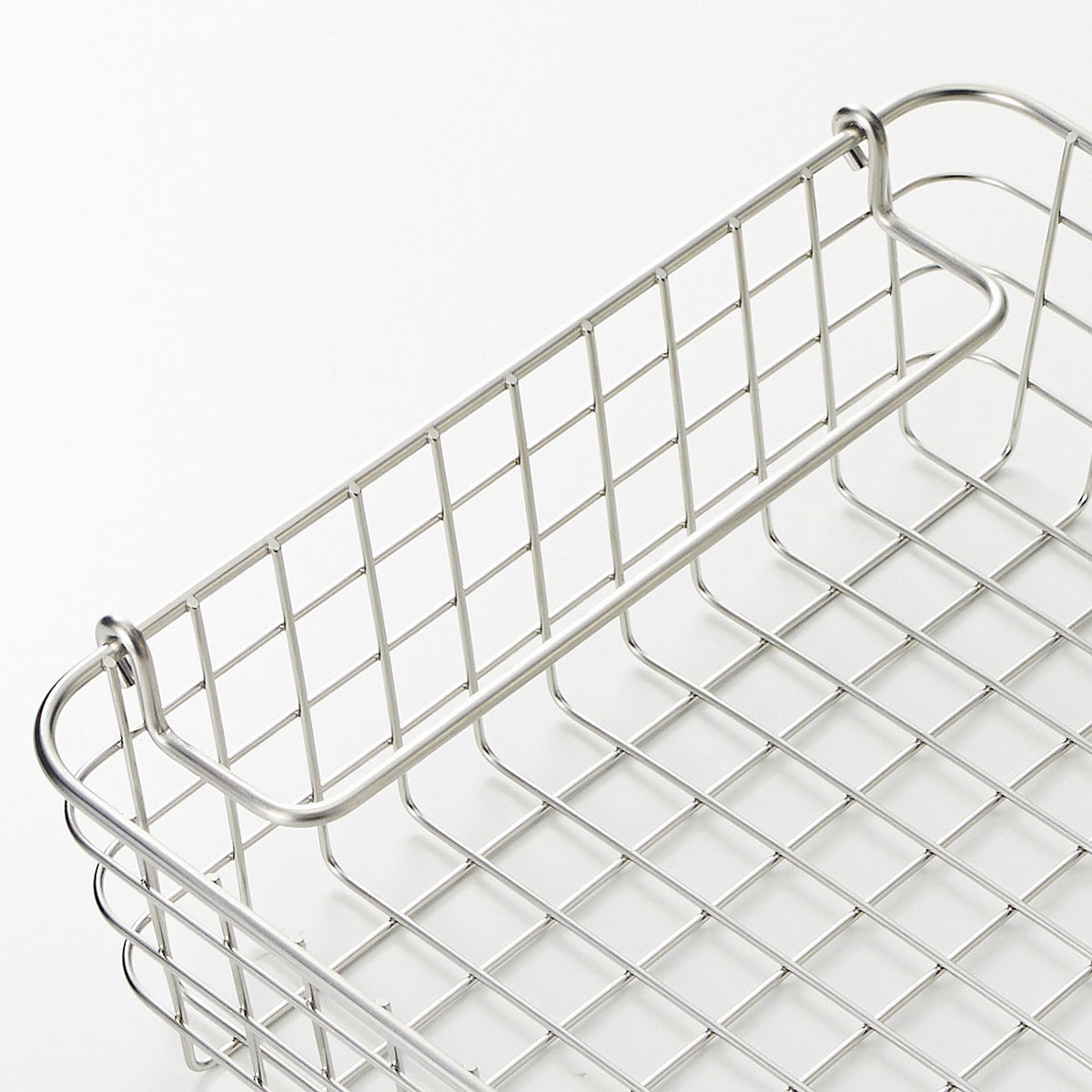 楽天市場】ステンレスワイヤーバスケット2 約幅37×奥行26×高さ
