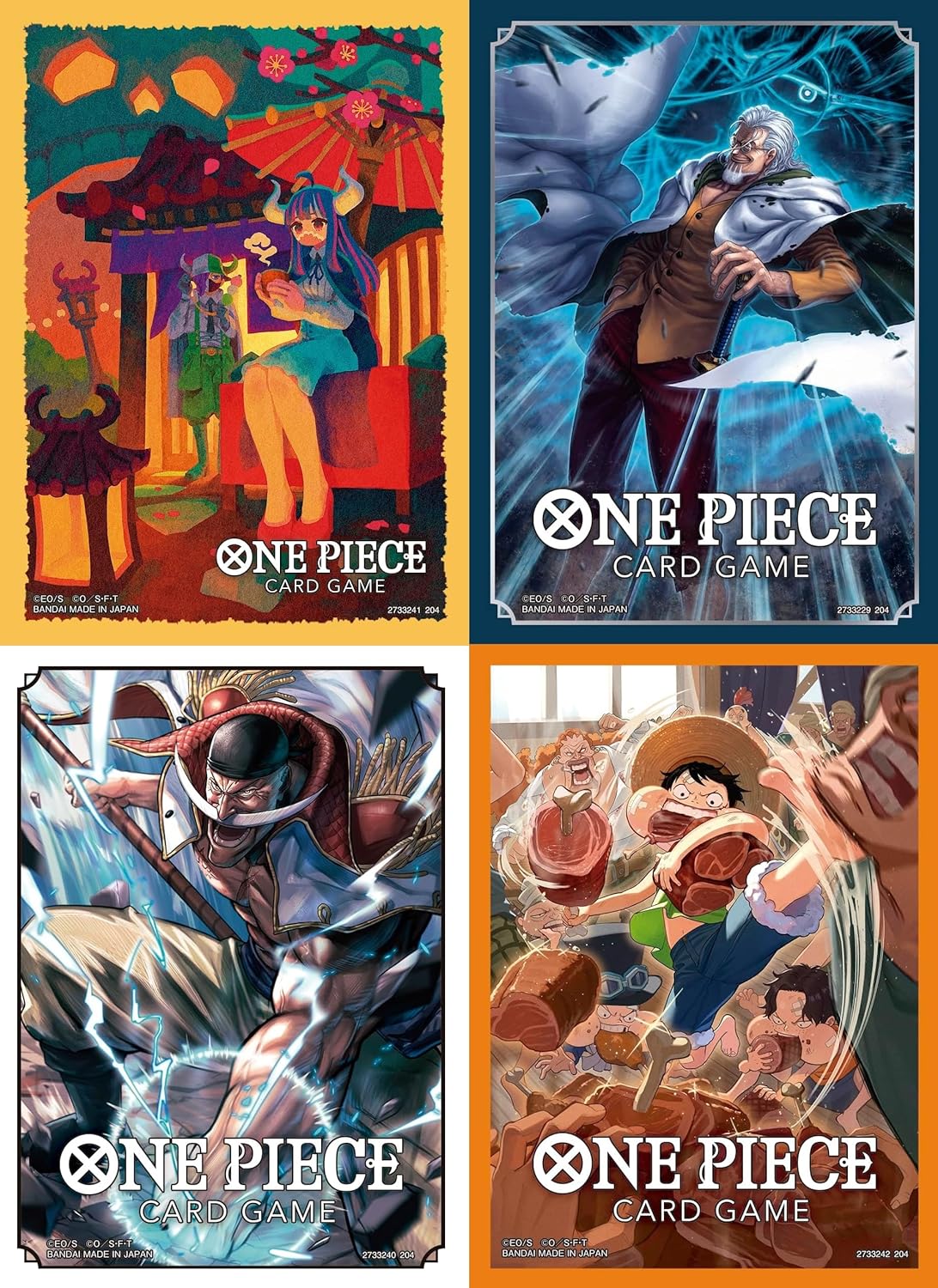 楽天市場】【4種セット】ONE PIECE カードゲーム オフィシャルカード