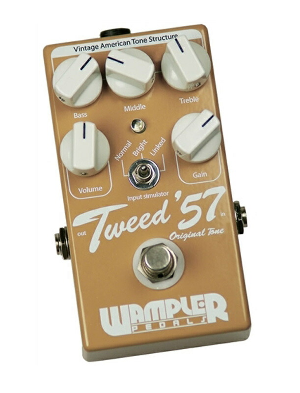 楽天市場】Wampler Pedals Tweed '57 [直輸入品][並行輸入品
