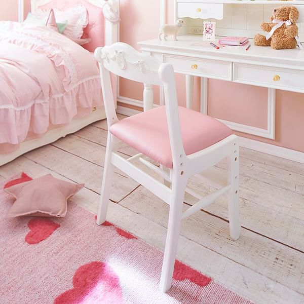 楽天市場】【直送】プリンセスキッズチェア 姫系 かわいい 可愛い