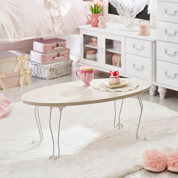 楽天市場】【P5倍！25日限定】【直送】猫脚折りたたみテーブル（幅