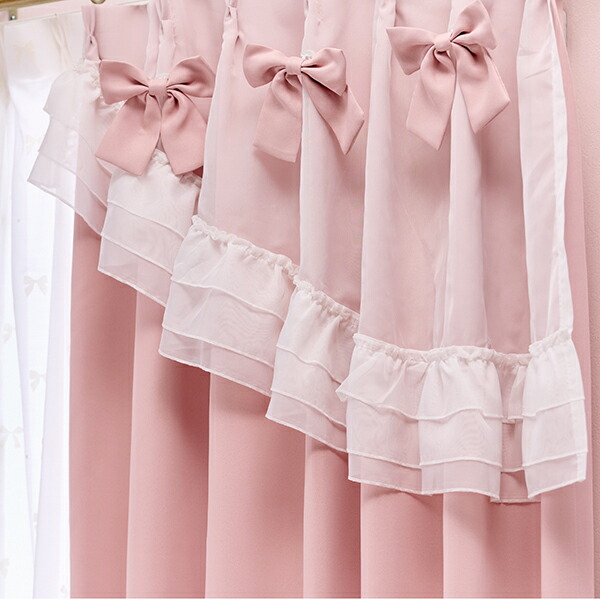 楽天市場】【P5倍！19日20時-23日1:59】ティアラリボン2WAY遮光