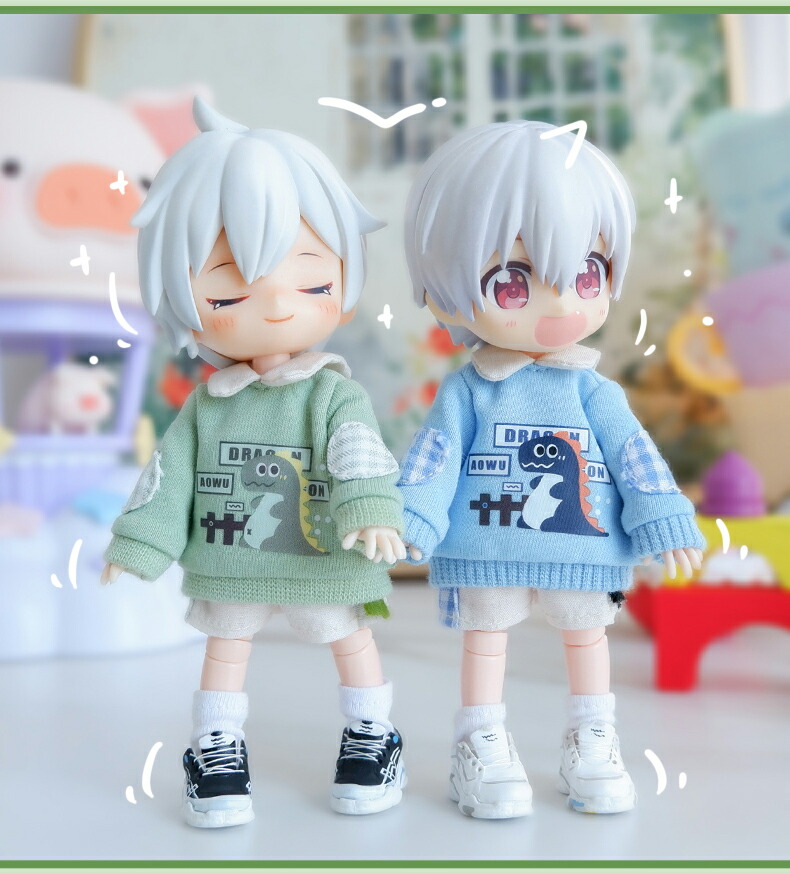 楽天市場】オビツ11 ドール 人形 服 衣装 チーム恐竜セット トップス