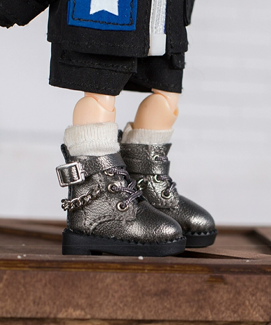 楽天市場】オビツ11 ドール 人形 靴 シューズ チェーン ハイカット