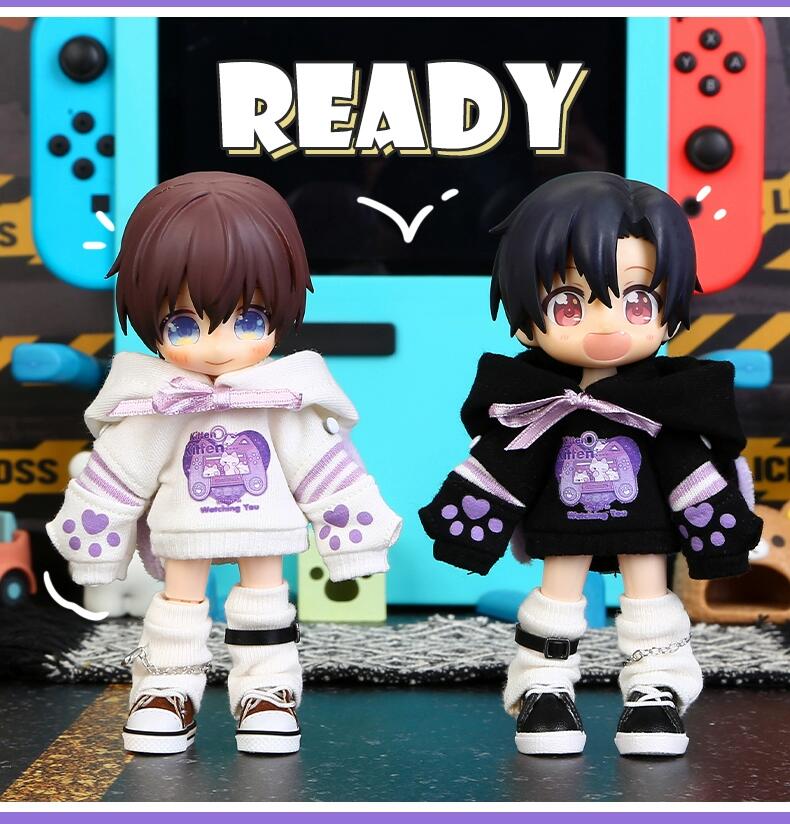 楽天市場】オビツ11 ドール 人形 服 キャットゲームマシン 2点セット