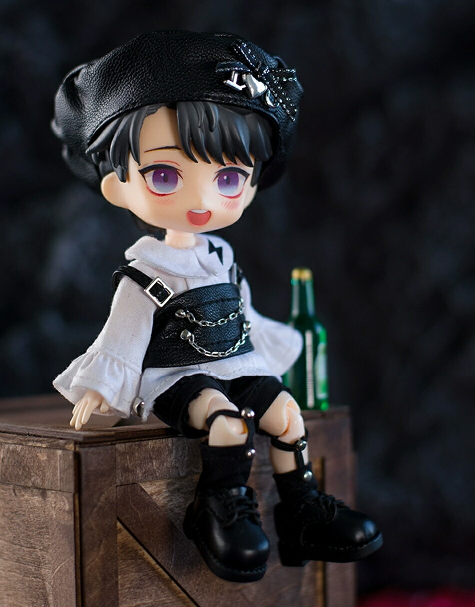 楽天市場】オビツ11 ドール 人形 服 甘辛ミックス モノクロ 5点セット