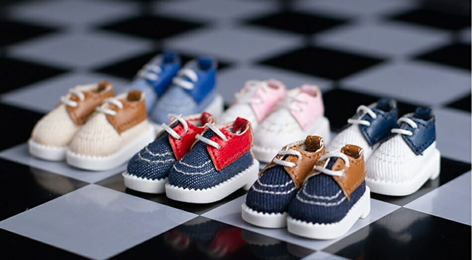 楽天市場】オビツ11 ドール 人形 靴 シューズ ツートンカラー