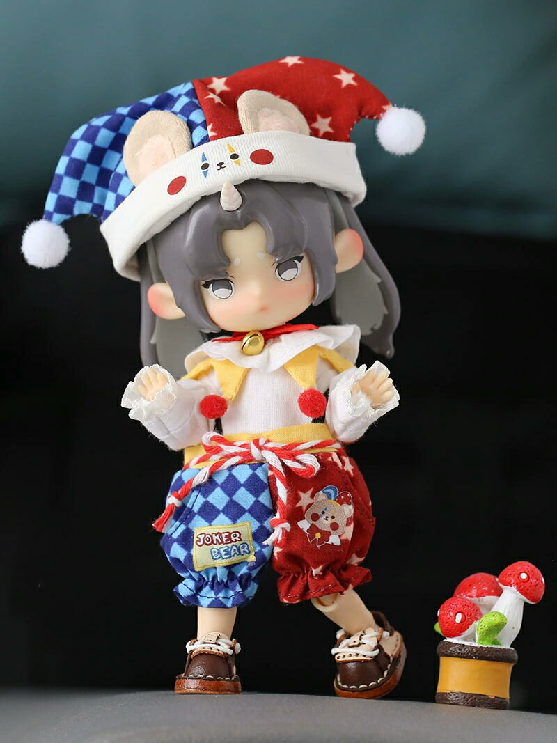 楽天市場】オビツ11 ドール 人形 服 サーカス ピエロ スーツ 3点セット