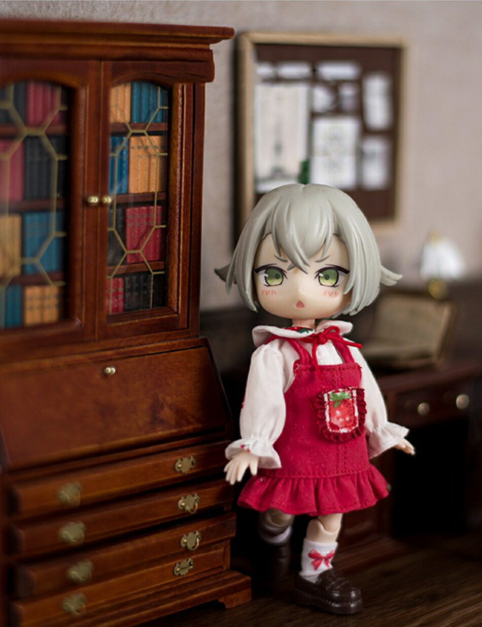 楽天市場】オビツ11 ドール 人形 服 衣装 可愛い いちご ワンピース