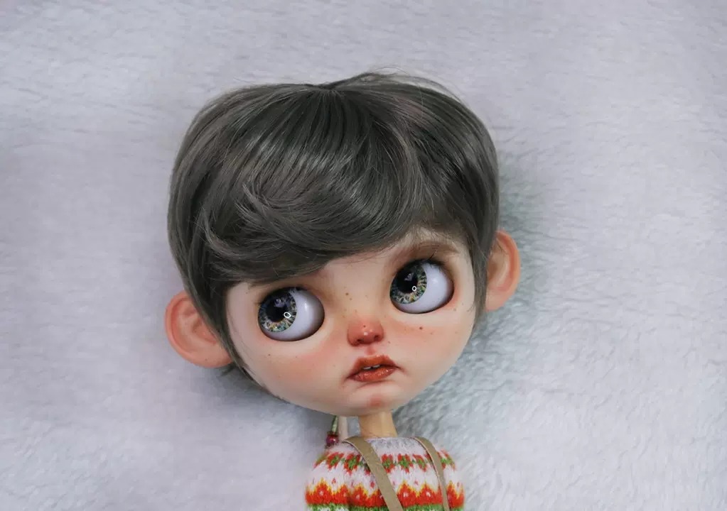 楽天市場】ブライス ネオブライス 男の子 ウィッグ bjd かつら