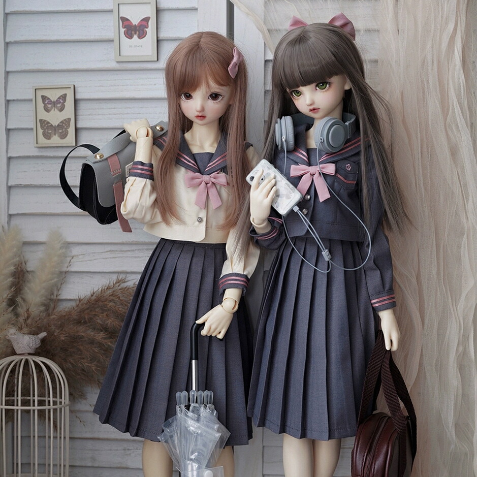 楽天市場】桜の家族 JK セーラー服 セット ドール衣装 ドール 球体関節
