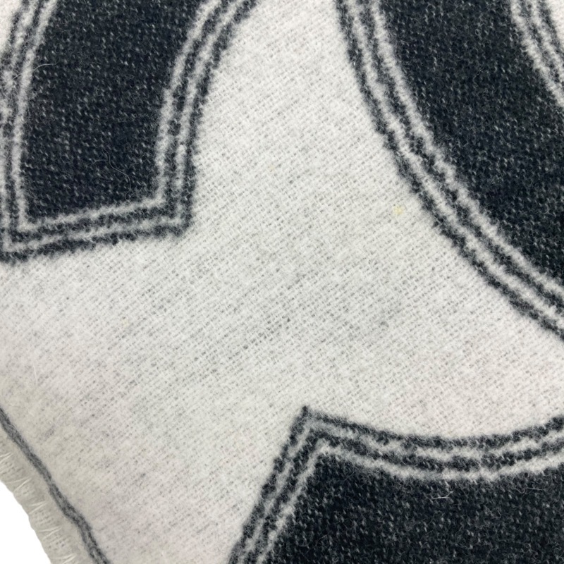 楽天市場】シャネル CHANEL ウール ブラック ホワイト ココマーク ロゴ