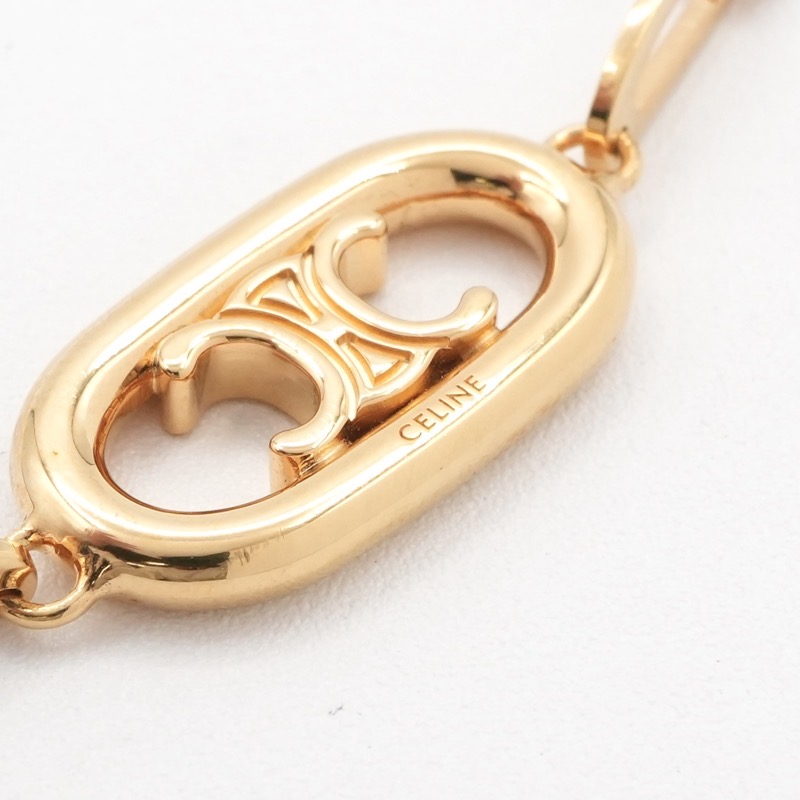 楽天市場】セリーヌ CELINE ブレスレット ゴールド トリオンフ ギフト